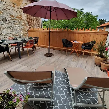 Appartement Cosy En Coeur De Bourg La Plaine-sur-Mer Exterior foto